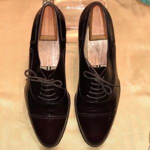 Bally Marconi French Oxfords in Burgundy